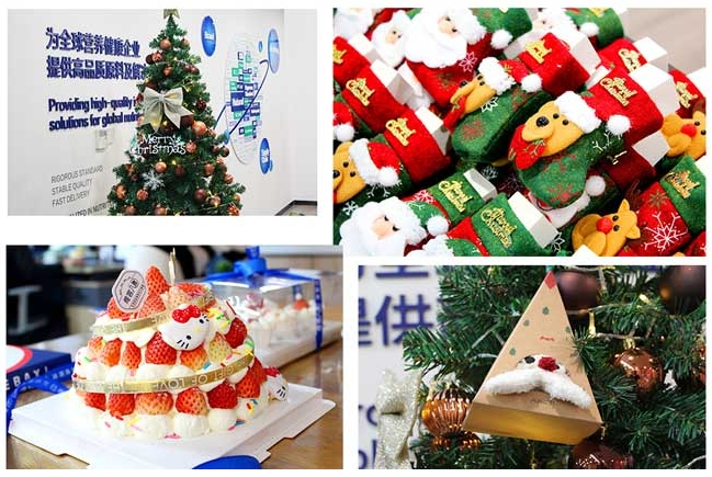 La bio-technique du champ naturel a organisé une célébration de Noël