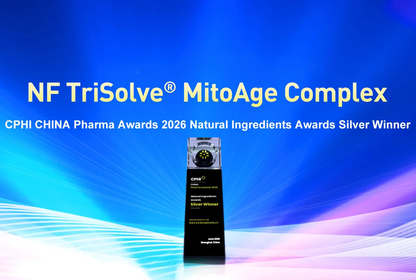 Natural Field Co., Ltd. désignée lauréate de la médaille d'argent aux CPHI CHINA Pharma Awards 2026 Natural Ingredients Awards