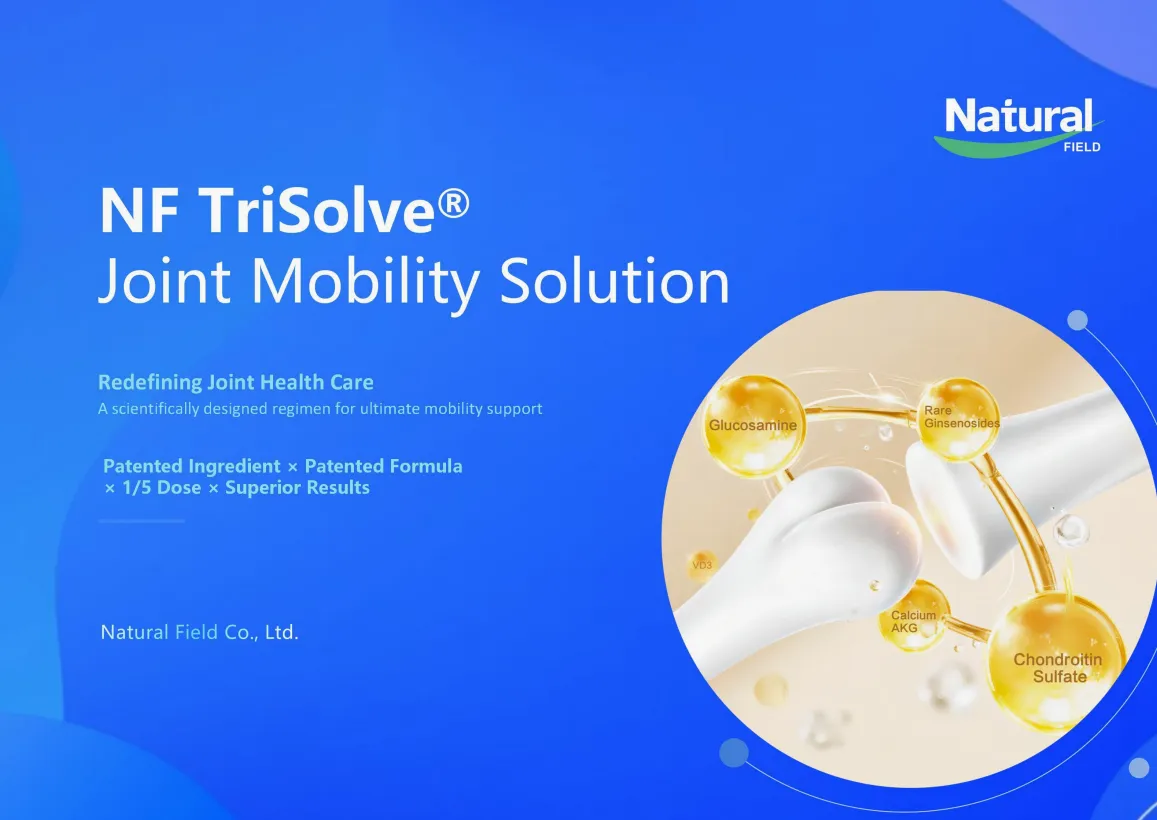 NF TriSolve® Solution de mobilité articulaire : Moins de dose, plus de puissance